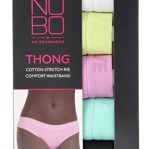 No Boundaries Cotton Stretch Thong Set